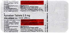 Msn Apiban 2.5 Tablet 10 Msn Apiban 2.5 Tablet 10