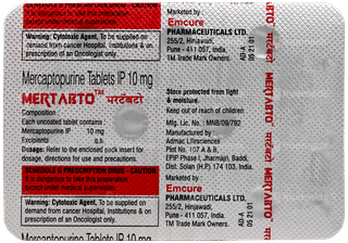 Mertabto 10 MG Tablet 10