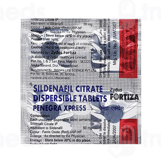 Penegra Xpress 50 MG Tablet 4