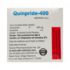 Quinpride 400 Tablet 10