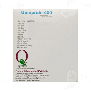 Quinpride 400 Tablet 10