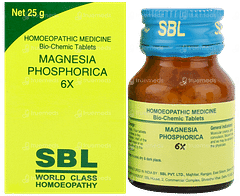 Sbl Magnesia Phosphorica 6x Biochemic Tablet 25gm