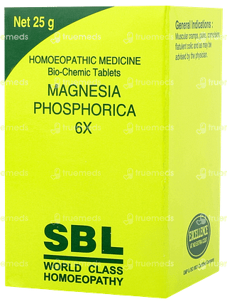 Sbl Magnesia Phosphorica 6x Biochemic Tablet 25gm