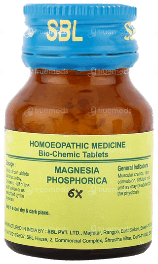 Sbl Magnesia Phosphorica 6x Biochemic Tablet 25gm