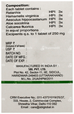 Sbl Fp Tabs Tablet 25Gm