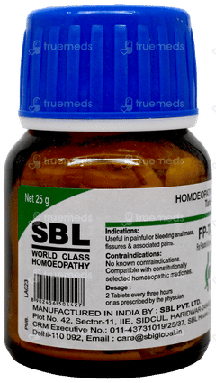 Sbl Fp Tabs Tablet 25Gm