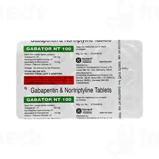 Gabator Nt 100 MG Tablet 15