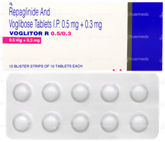 Voglitor R 0.5/0.3 Tablet 10
