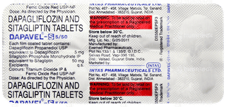 Dapavel S 5/50 Tablet 10