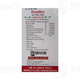 Dr Sc Debs Rheumalin Tablet 30gm