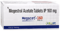 Megacet 160 Tablet 10 Megacet 160 Tablet 10