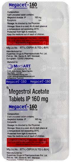 Megacet 160 Tablet 10 Megacet 160 Tablet 10