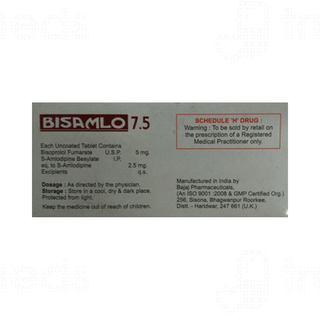 Bisamlo 7.5 MG Tablet 10