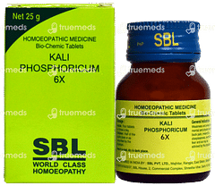 Sbl Kali Phosphoricum 6x Biochemic Tablet 25 GM