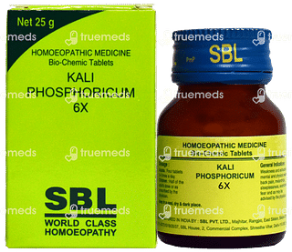 Sbl Kali Phosphoricum 6x Biochemic Tablet 25 GM