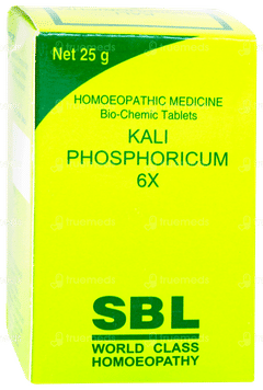 Sbl Kali Phosphoricum 6x Biochemic Tablet 25gm