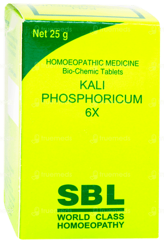 Sbl Kali Phosphoricum 6x Biochemic Tablet 25gm