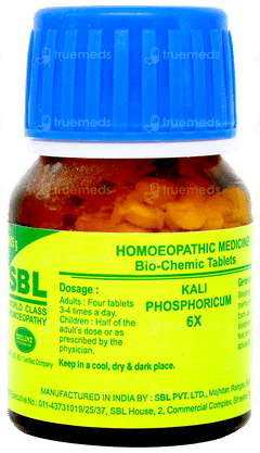 Sbl Kali Phosphoricum 6x Biochemic Tablet 25gm