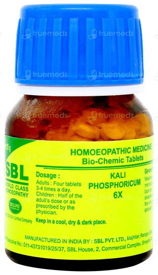 Sbl Kali Phosphoricum 6x Biochemic Tablet 25gm