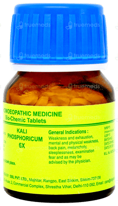 Sbl Kali Phosphoricum 6x Biochemic Tablet 25gm