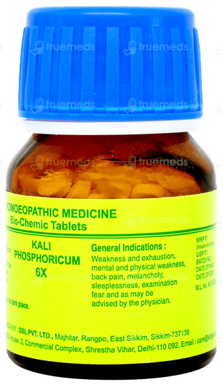 Sbl Kali Phosphoricum 6x Biochemic Tablet 25gm