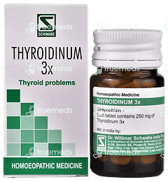 Dr Willmar Schwabe Thyroidinum Trituration 3x Tablet 20gm Dr Willmar Schwabe Thyroidinum Trituration 3x Tablet 20gm