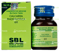Sbl Calcarea Phosphorica 6x Biochemic Tablet 25gm Sbl Calcarea Phosphorica 6x Biochemic Tablet 25gm