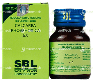 Sbl Calcarea Phosphorica 6x Biochemic Tablet 25 GM