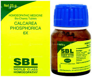 Sbl Calcarea Phosphorica 6x Biochemic Tablet 25gm