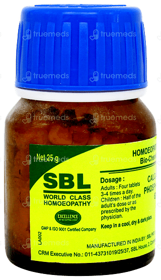 Sbl Calcarea Phosphorica 6x Biochemic Tablet 25gm