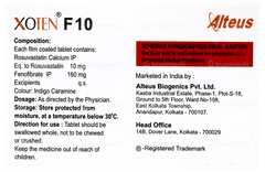 Xoten F 10 Tablet 15