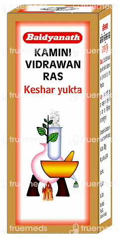 Kamini Vidrawan Ras Keshar Yukta Tablet 10 GM