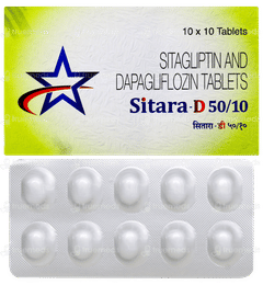 Sitara D 50/10 Tablet 10