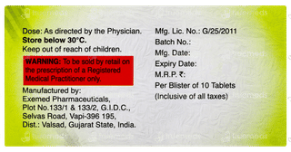 Sitara D 50/10 Tablet 10