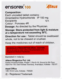 Ensorex 100 Tablet 15