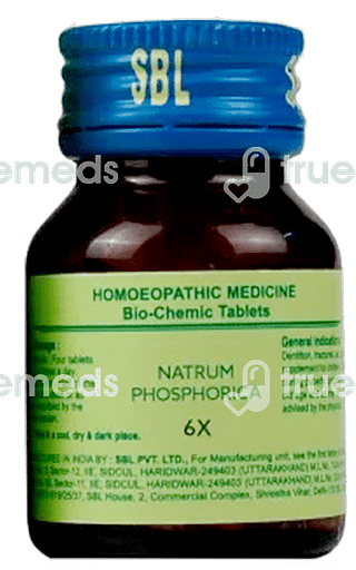 Sbl Natrum Phosphoricum 6x Biochemic Tablet 25 GM