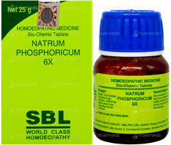 Sbl Natrum Phosphoricum 6x Biochemic Tablet 25gm