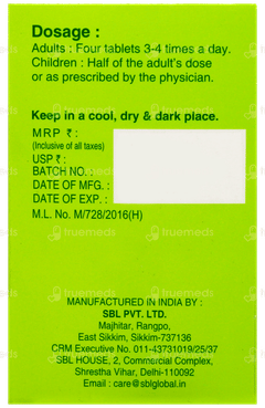 Sbl Natrum Phosphoricum 6X Biochemic Tablet 25Gm