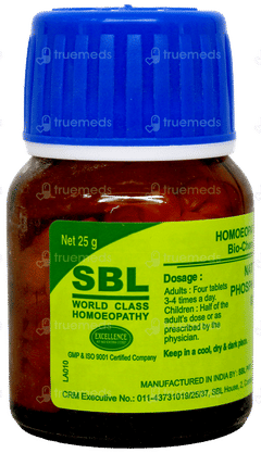 Sbl Natrum Phosphoricum 6X Biochemic Tablet 25Gm
