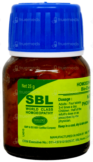 Sbl Natrum Phosphoricum 6X Biochemic Tablet 25Gm