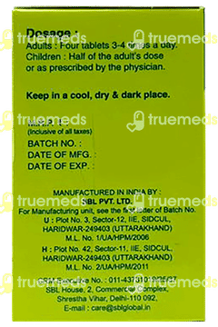 Sbl Natrum Muriaticum 6x Biochemic Tablet 25gm