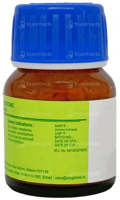 Sbl Natrum Muriaticum 6x Biochemic Tablet 25gm