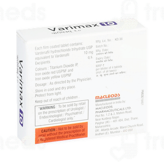 Varimax 10 MG Tablet 4