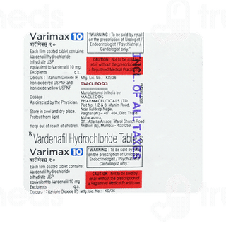 Varimax 10 MG Tablet 4