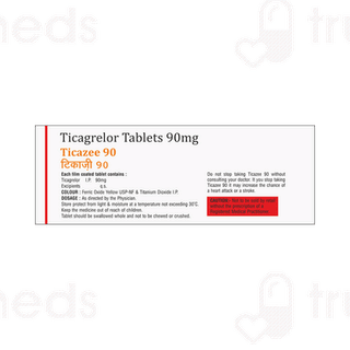 Ticazee 90 Mg Tablet 10