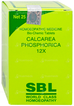 Sbl Calcarea Phosphorica 12X Biochemic Tablet 25Gm Sbl Calcarea Phosphorica 12X Biochemic Tablet 25Gm