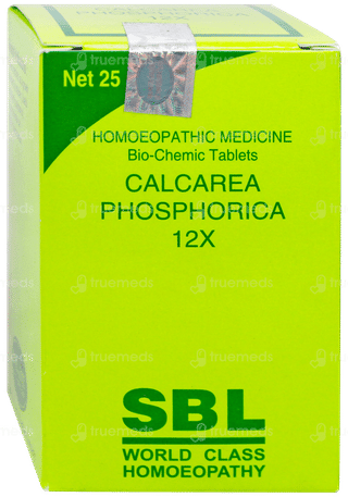 Sbl Calcarea Phosphorica 12X Biochemic Tablet 25Gm