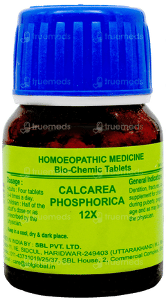 Sbl Calcarea Phosphorica 12X Biochemic Tablet 25Gm Sbl Calcarea Phosphorica 12X Biochemic Tablet 25Gm