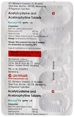 Mucaryl Ab Tablet 10 Mucaryl Ab Tablet 10