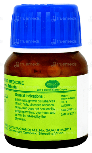 Sbl Silicea 12x Biochemic Tablet 25gm